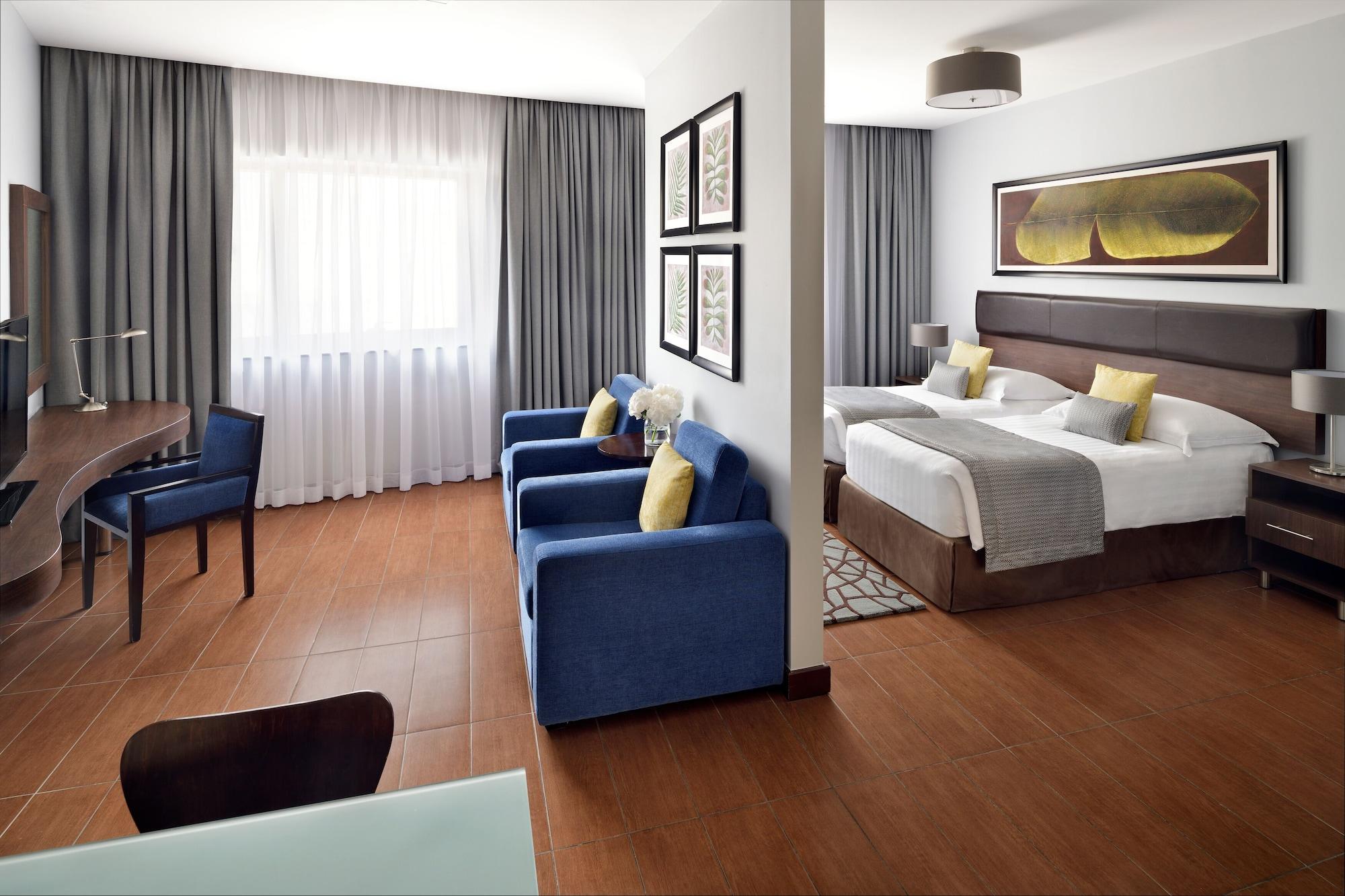Moevenpick Hotel Apartments Al Mamzar Дубай Екстер'єр фото